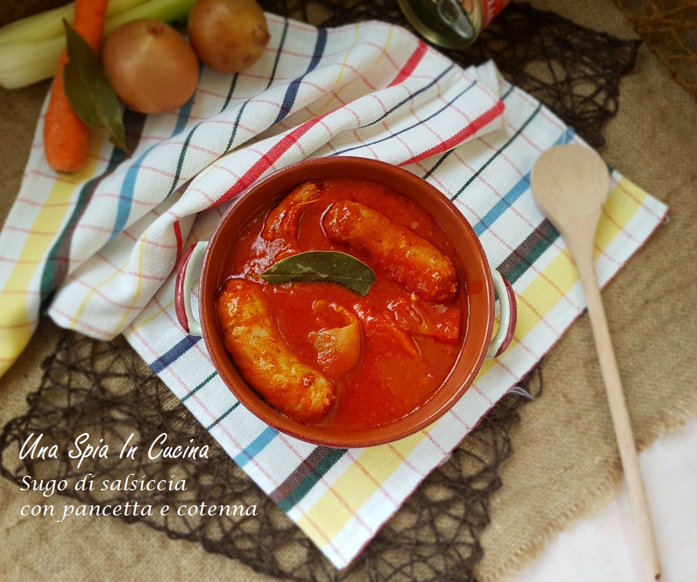 Sugo Di Salsiccia Con Pancetta E Cotenne - Una Spia In Cucina