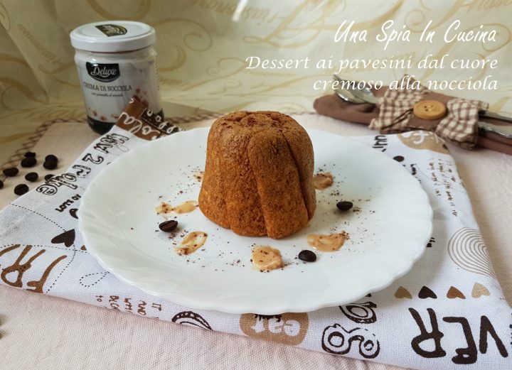Dessert ai pavesini dal cuore cremoso alla nocciola