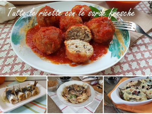 Le ricette con le sarde fresche – cucina siciliana