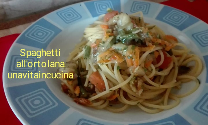 Spaghetti all'ortolana