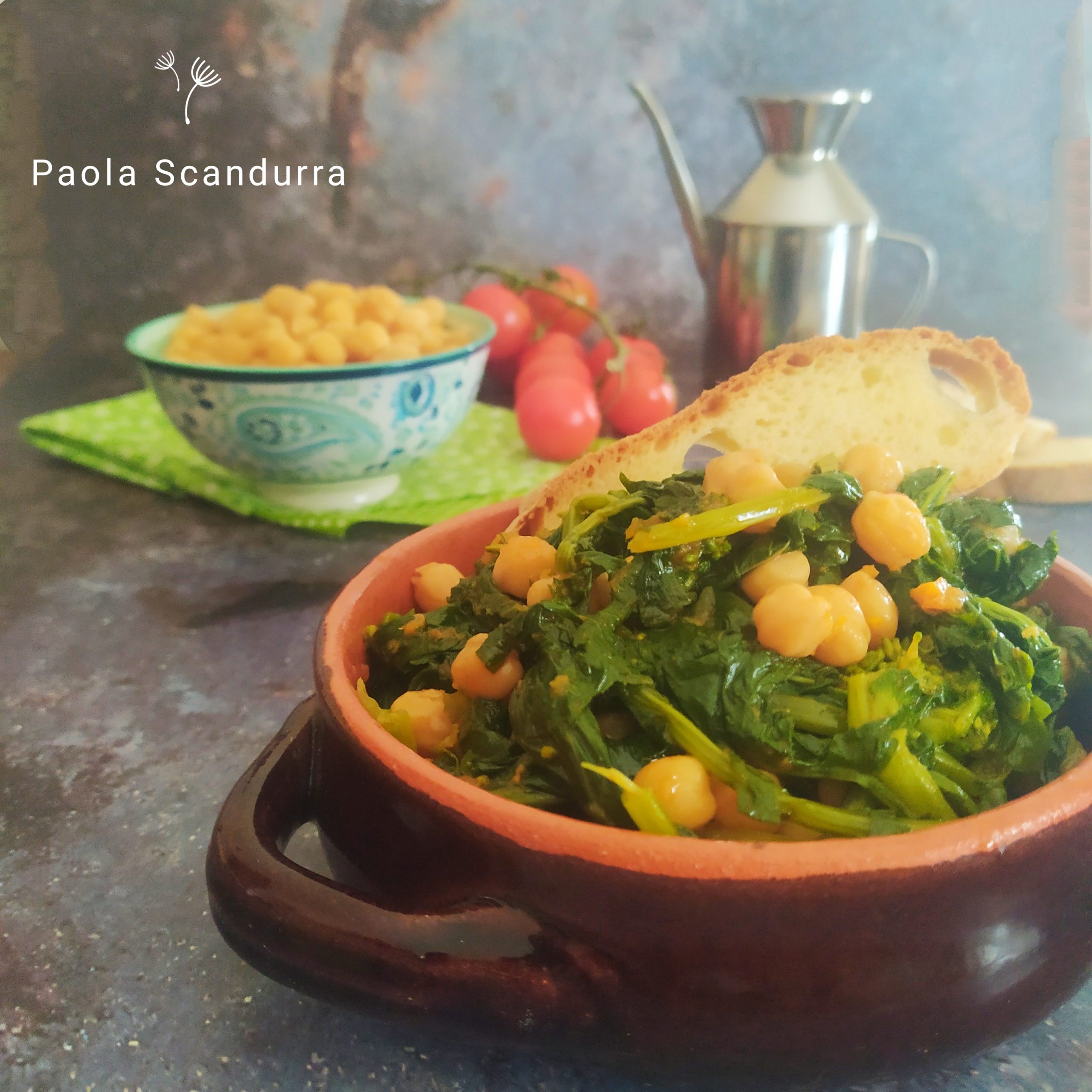 Zuppa di ceci e cima di rapa Blog di unavitaincucina Zuppa di ceci