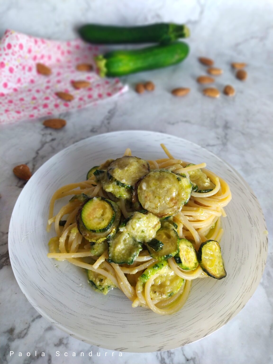 Spaghetti con zucchine alla siciliana Blog di unavitaincucina Pasta
