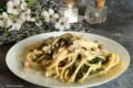 Spaghetti con bruscandoli