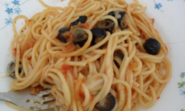 Spaghetti alla mozzarella