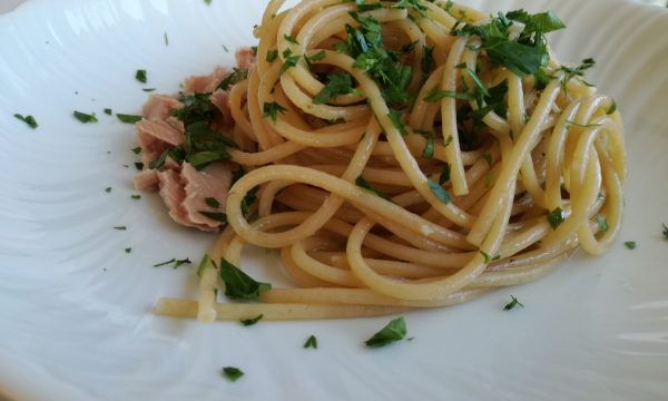 Spaghetti con il tonno