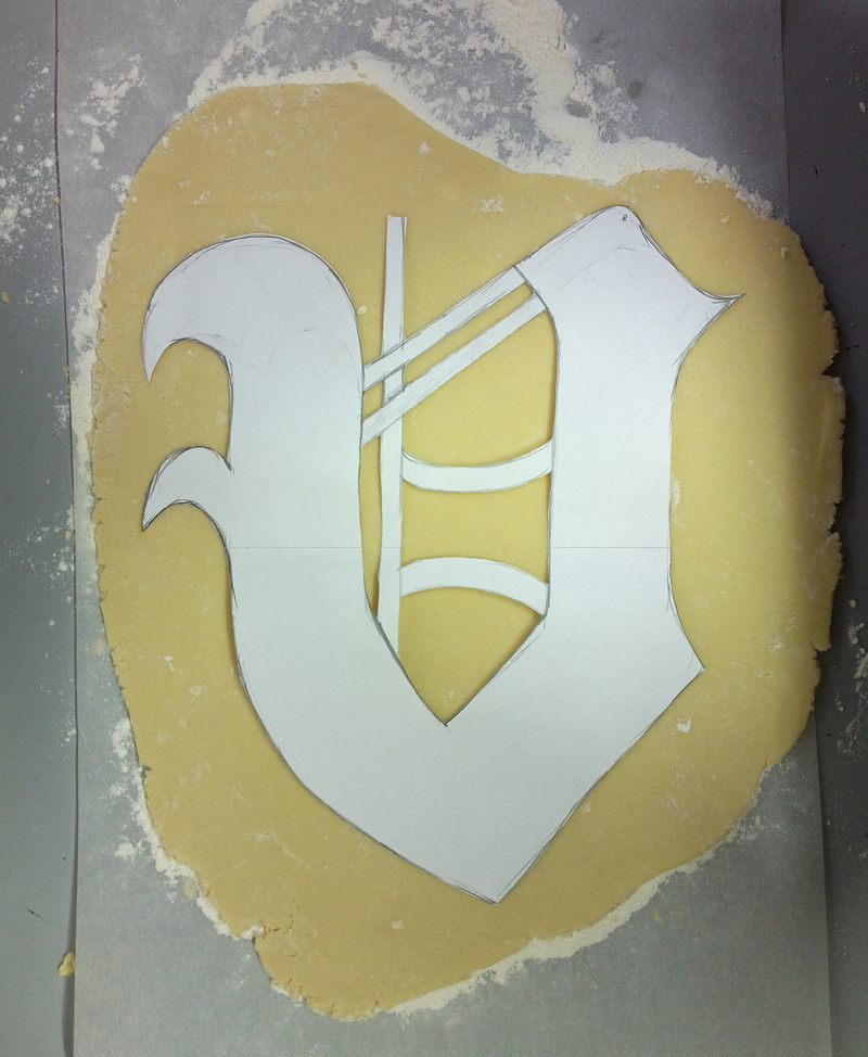V-shaped cake - Vintersorg cake