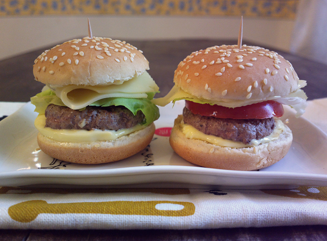 Mini burger - ovvero quando è tardi per cucinare