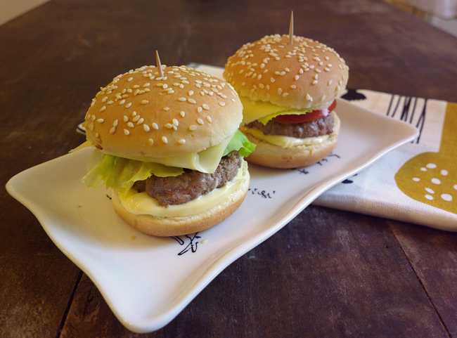 Mini burger - ovvero quando è tardi per cucinare