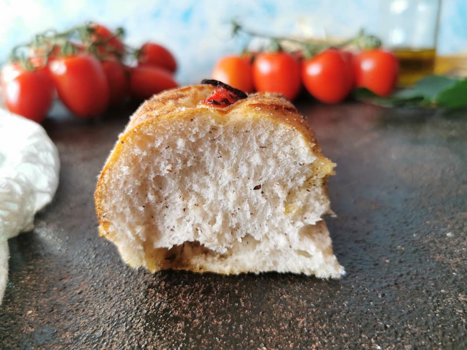 Focaccia pugliese senza glutine senza lattosio