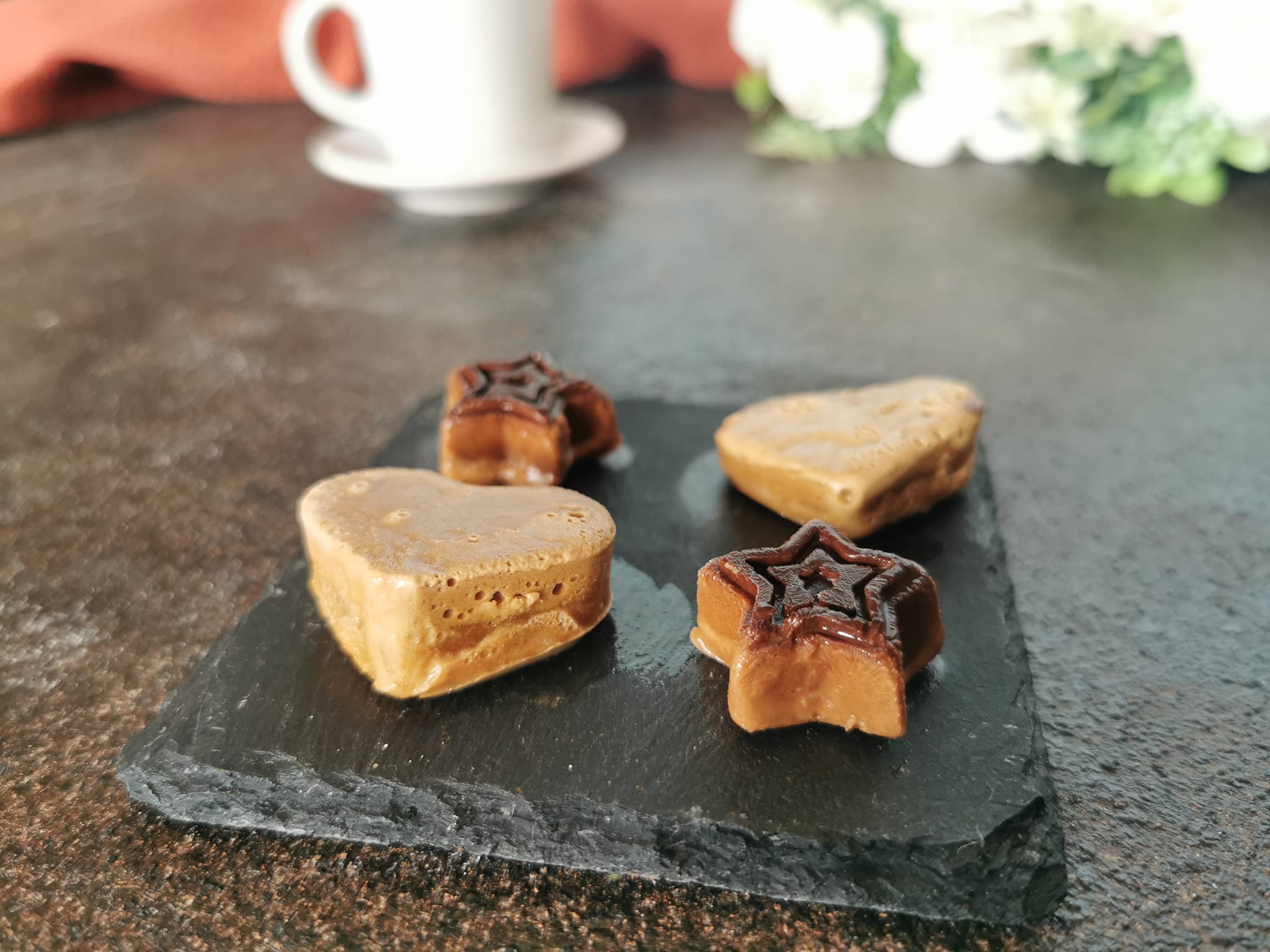 Ghiaccioli caffè e latte di cocco vegan