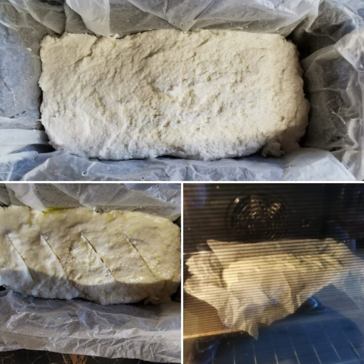 Pane al riso crudo senza glutine