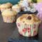 Muffin mele e uvetta senza glutine senza lattosio