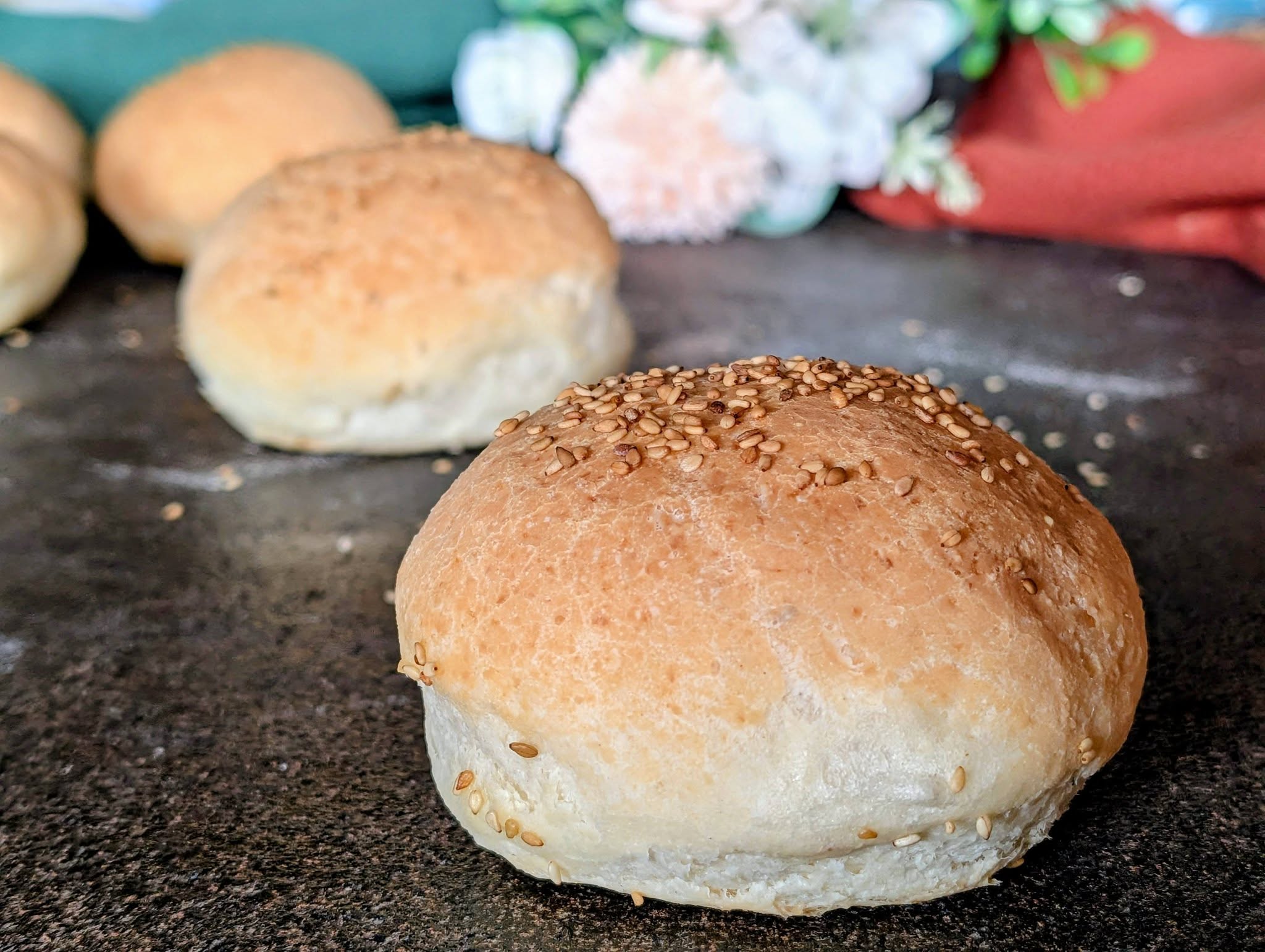 Buns per hamburger senza glutine Mix B e riso giapponese