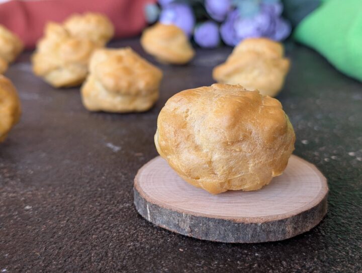 Pasta choux bignè senza glutine senza lattosio