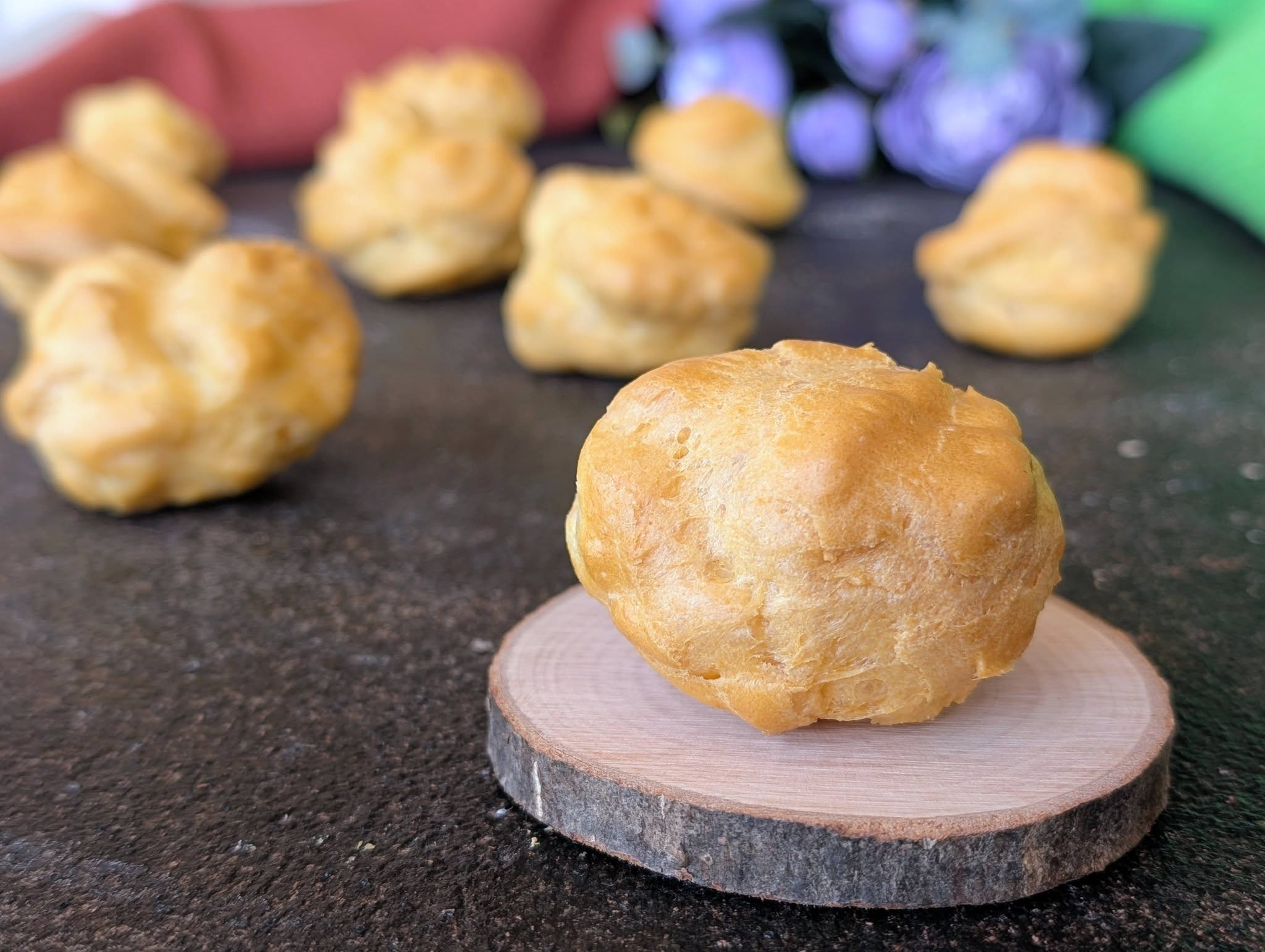 Pasta choux bignè senza glutine senza lattosio