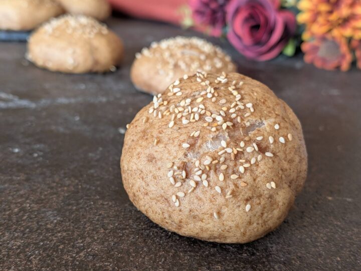 Panini pretzel con farine naturali senza glutine