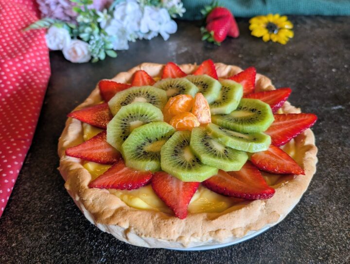 Crostata alla frutta senza glutine nè lattosio