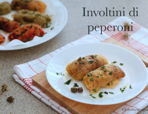 Involtini di peperoni  – ricetta light