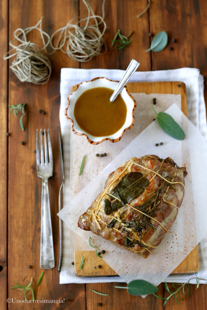Arrosto di maiale in salsa di senape e miele ...