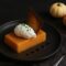 Crema di Zucca con Mousse di Caprino e Aceto Balsamico (antipasto elegante)