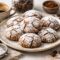 Crinkle cookies al caffè morbidi e profumati