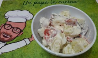 Insalata di patate alla greca Bimby Tm6 Tm5 Tm31 Tm21