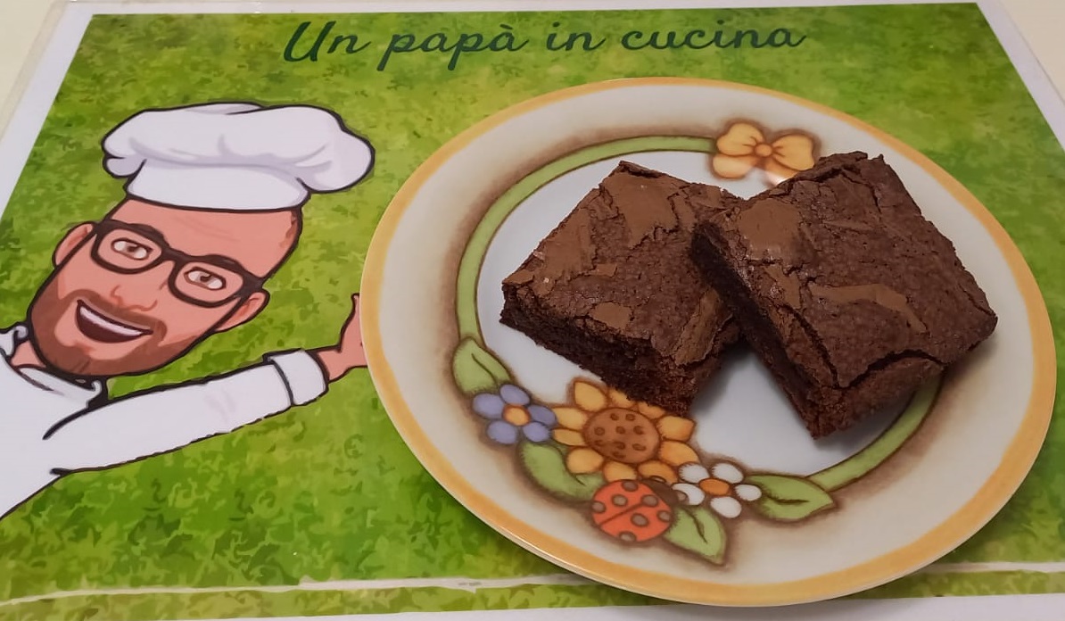 brownies al cioccolato bimby tm6 tm5 tm31 thermomix pic un papà in cucina cucina con il bimby