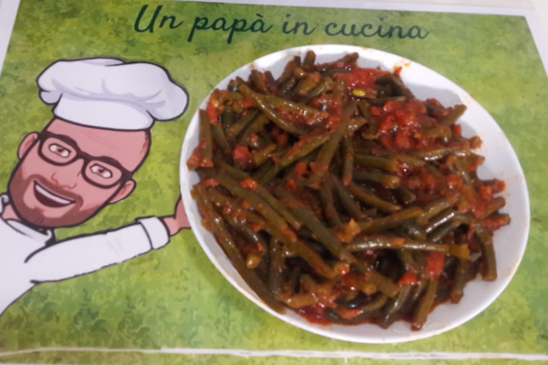fagiolini al pomodoro bimby tm6 tm5 tm31 thermomix pic un papà in cucina con il bimby