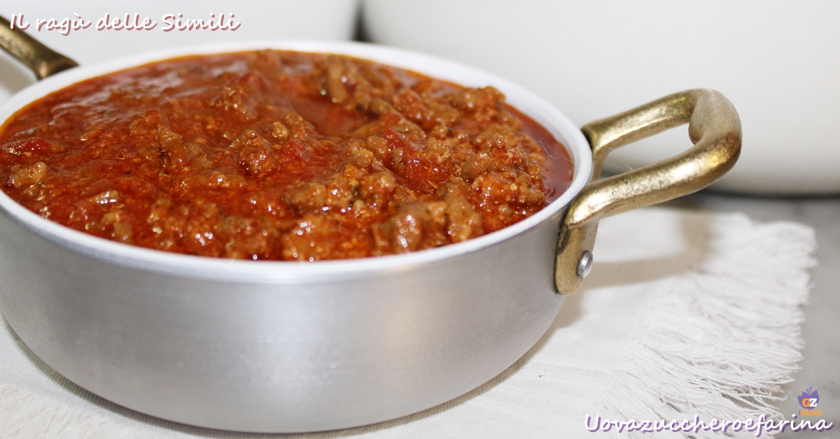 ragù Simili ricetta base