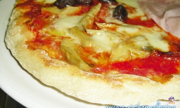 Pizza ricetta base con lievito madre secco