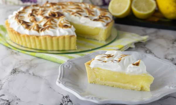 Crostata al limone meringata