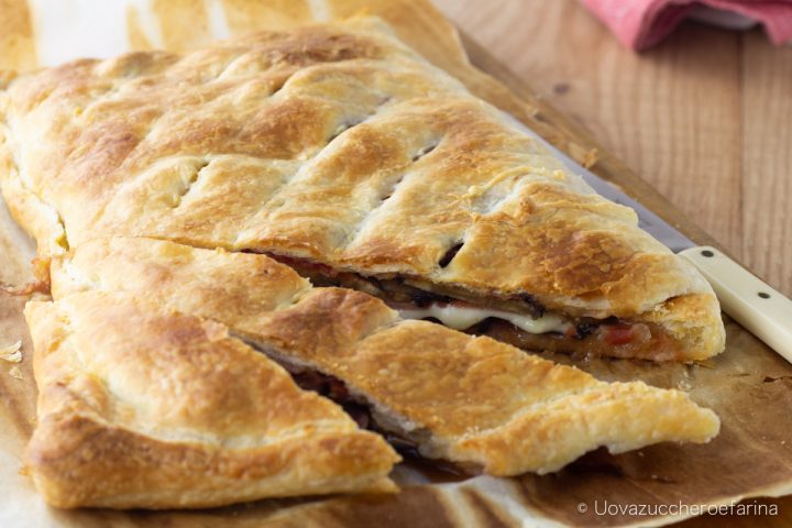 torta salata melanzana prosciutto cotto torta salata melanzana prosciutto cotto provola dolce