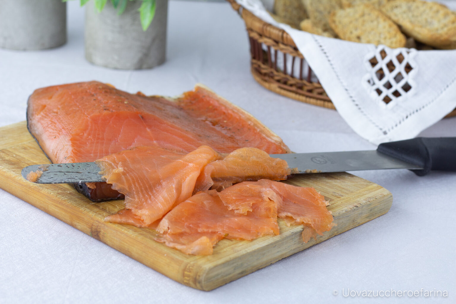 cosa fare con il salmone affumicato