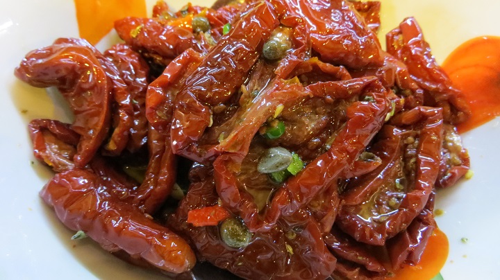 pomodori secchi conditi 