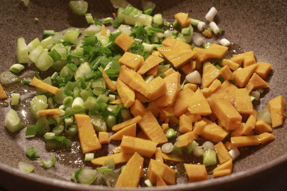 verza stufata con zucca delica 