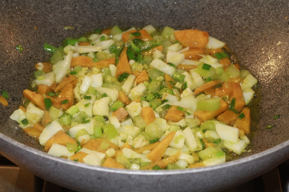 verza stufata con zucca delica 