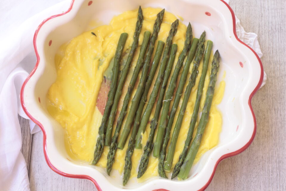 asparagi gratinati con besciamella