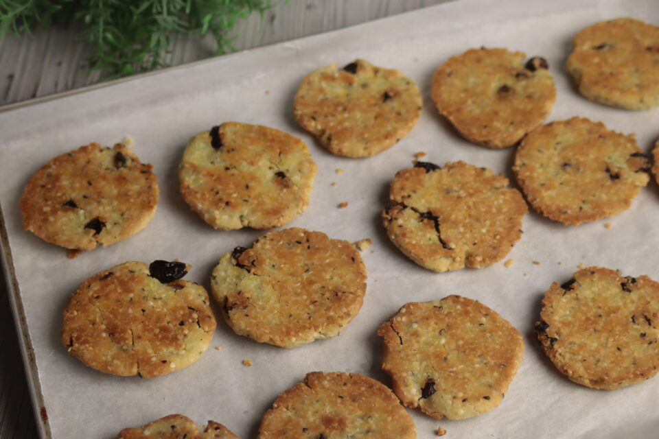 biscotti semi di canapa e mirtilli 