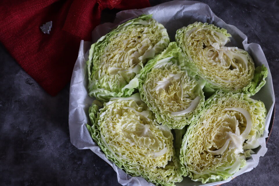 verza gratinata al forno semplice