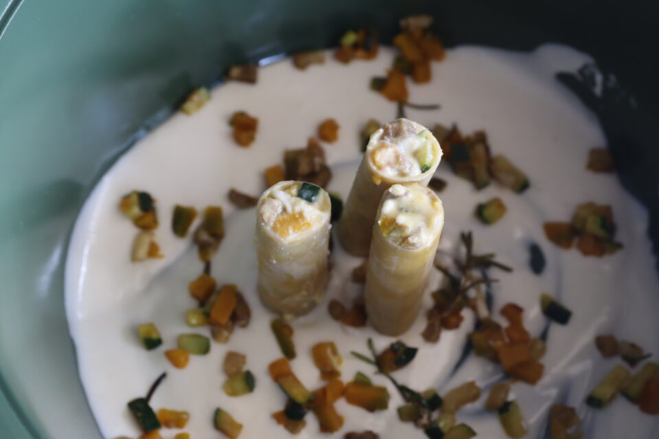 cannelloni al forno vegetariani 