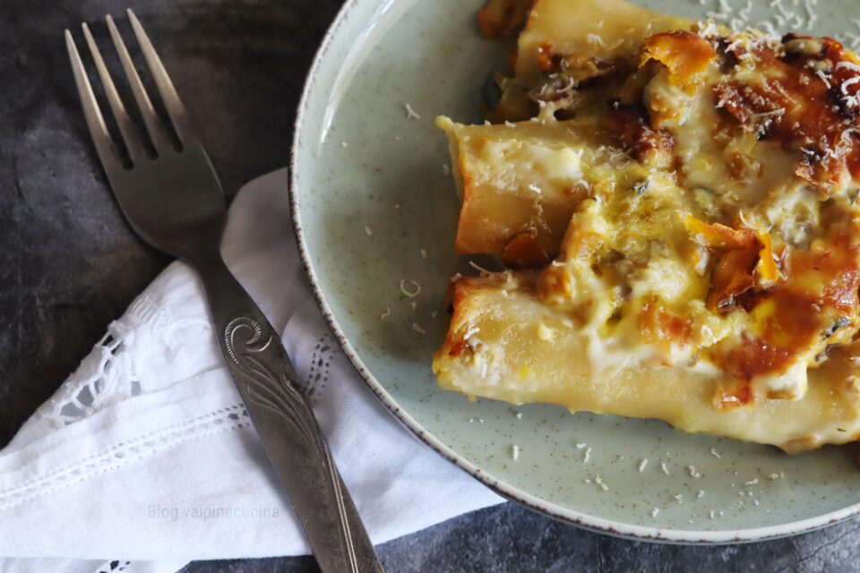 cannelloni al forno vegetariani 