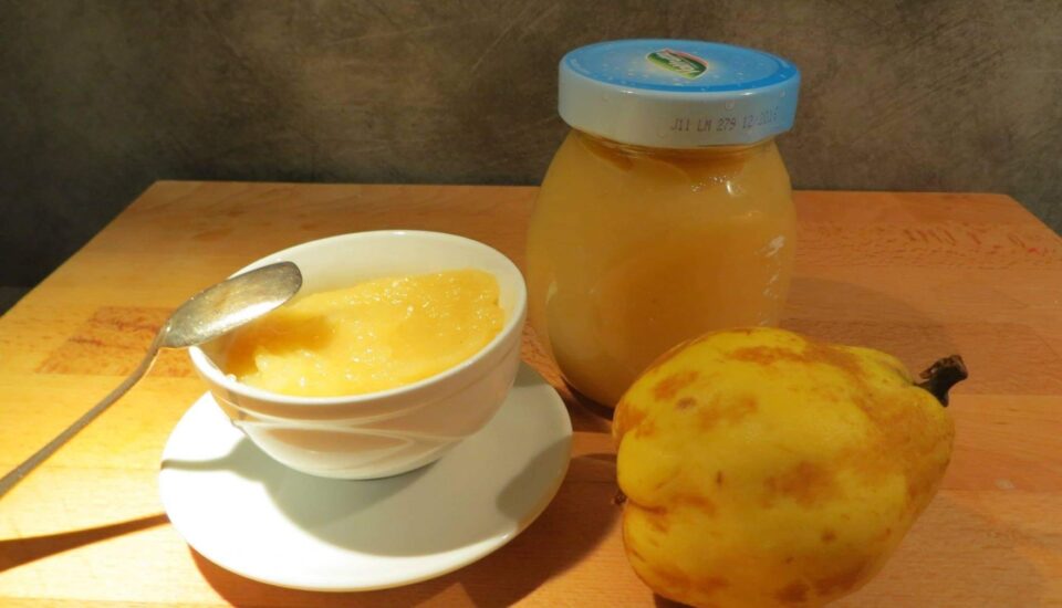 marmellata di pere cotogne