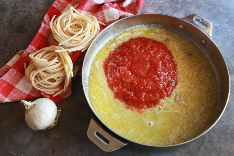 pici all'aglione 