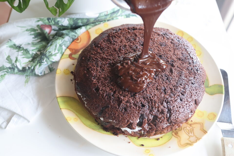 torta nera al vino rosso