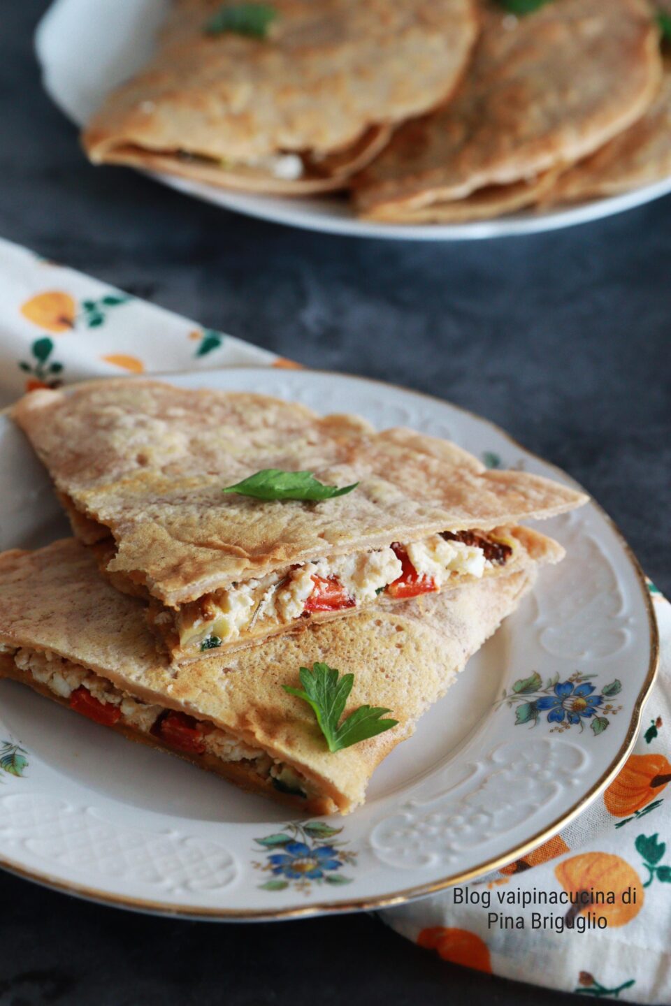 piadina di lenticchie rosse