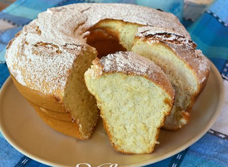 Ciambella con latte di cocco e albumi ricetta dolce leggera