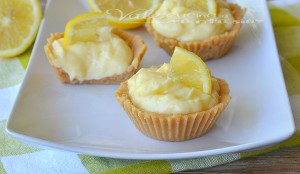 Tortine con crema al limone ricetta dolce facile