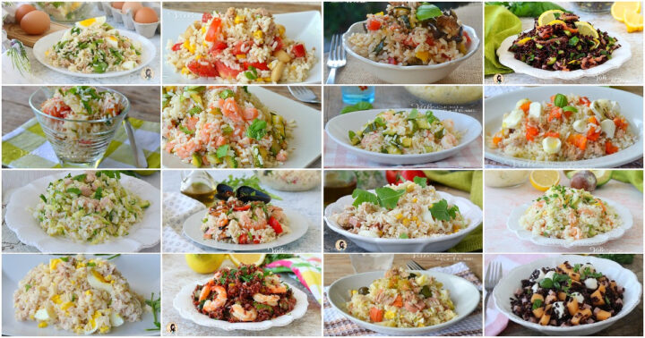 INSALATE DI RISO RICETTE DI RISO FREDDO