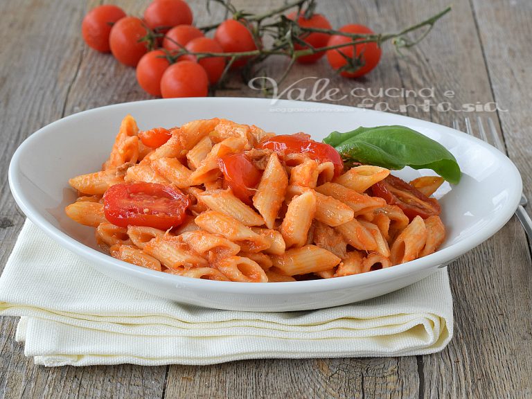 Pasta Al Tonno E Pomodorini Primo Piatto Veloce