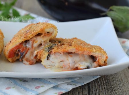 COTOLETTE DI POLLO con melanzane e provola